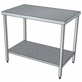СПП стол производственный с полкой и без борта 700*600*850 СПП стол производственный с полкой и без борта 700*600*850