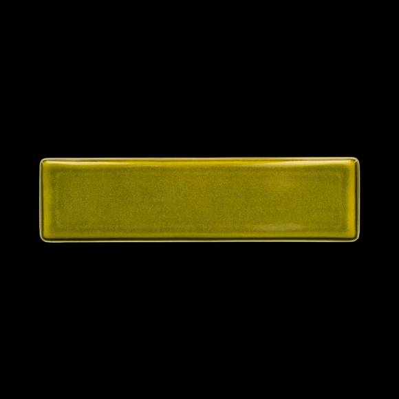 Блюдо прямоугольное 380х100х16мм, желтый Corone Cocorita [XSY2284] фк8936
