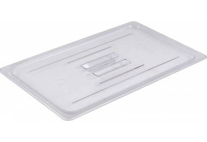 Крышка стандартная для GN1/1 прозрачная с ручкой [JW-P11HC]