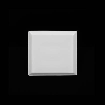 Тарелка квадратная 127х127мм Corone Carre фарфор белый LQ-QK15098A фк660
