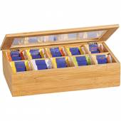 Контейнер для пакетиков чая с 10 отделениями 58901 Контейнер для пакетиков чая с 10 отделениями 58901
