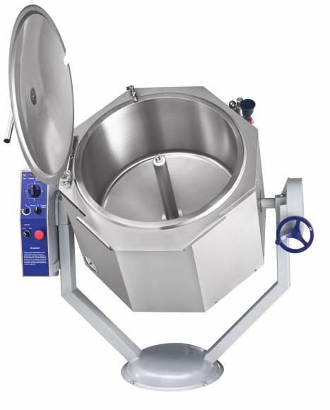 Котел пищеварочный Абат КПЭМ-100-ОМР ручное опрокидывание, миксер Котел пищеварочный Абат КПЭМ-100-ОМР ручное опрокидывание, миксер