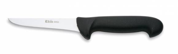 Нож кухонный обвалочный 130мм Jero черная рукоять 1205P3