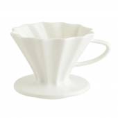 Чашка-воронка 250 мл 110 мм h=90 мм для заваривания кофе Белый, форма Ро Bonna Raw RAW01DP Чашка-воронка 250 мл 110 мм h=90 мм для заваривания кофе Белый, форма Ро Bonna Raw RAW01DP