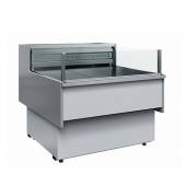 Витрина холодильная Полюс Bavaria 2 GC110 VM 1,25-2 (с боковинами, динамика, открытая) 0011-9006