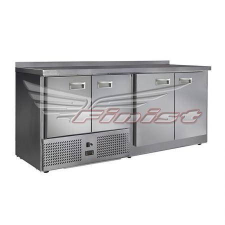 Стол холодильный GN1/1 Финист СХСн-700-4 динамика 4 двери нижний агрегат