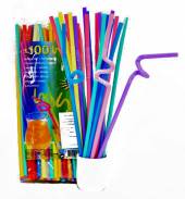 Трубочка для коктейля 0,6х26,5 см с длинной гофрой Фигурная 100шт/уп. 	JT2034 43760 /20/ Трубочка для коктейля 0,6х26,5 см с длинной гофрой Фигурная 100шт/уп. 	JT2034 43760 /20/