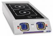 Плита индукционная 2-х конфорочная Abat КИП-2Н настольная