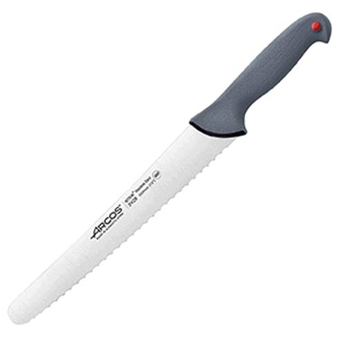 Нож д/хлеба 250мм ARCOS 242800 сталь нерж.,полипроп.; ,L=38/25см 04072202
