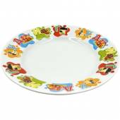 Тарелка «Алфавит» мелкая детская фарфор 20см белый,разноцветн. 4С1575 Тарелка «Алфавит» мелкая детская фарфор 20см белый,разноцветн. 4С1575