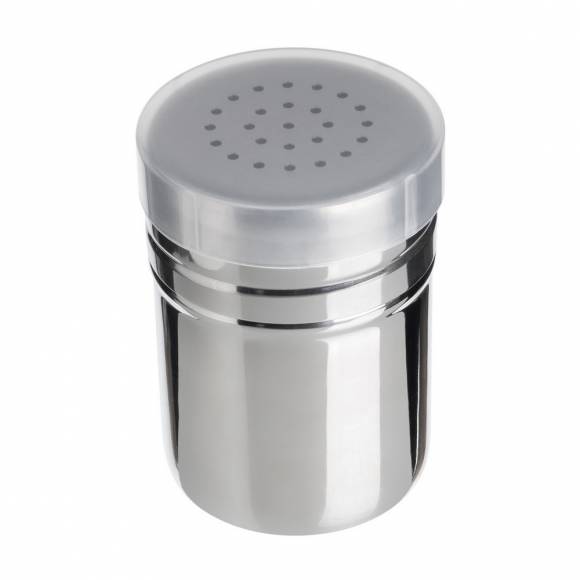 Емкость для сыпучих продуктов 150мл d=55 мм. h=80 мм. с мелк. отверст. нерж. MGprof 78648