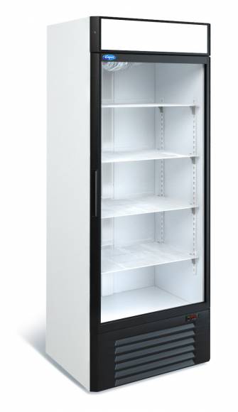 Шкаф холодильный универсальный МХМ Капри 0,7 УСК стекл. дверь, канапе, динамика