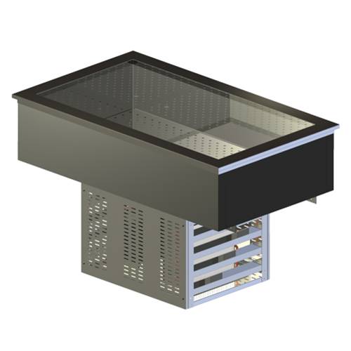 Ванна охлаждаемая встраиваемая для льда Gastrolux ВОВ-176/Л