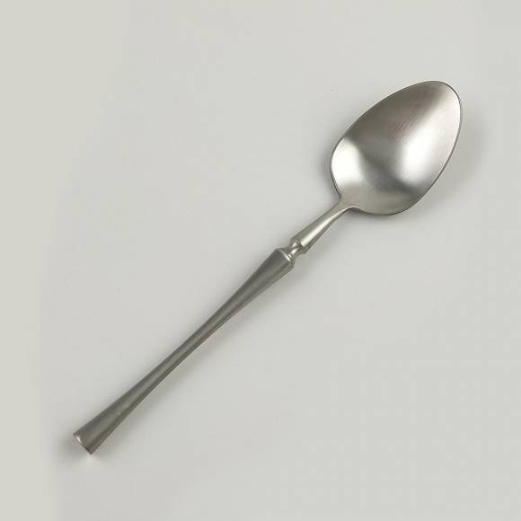 Ложка чайная,серебряный матовый цвет,серия "1920-Silver" P.L. 2768 (81280016) /12/