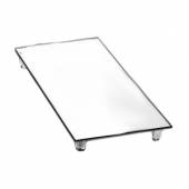 Поднос зеркальный 325х265х30мм APS на ножках 00962  04081002 Поднос зеркальный 325х265х30мм APS на ножках 00962  04081002