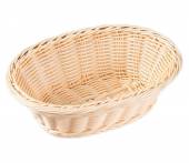 Корзина для хлеба овальная 180*120*65мм, полиротанг Maco WB1812