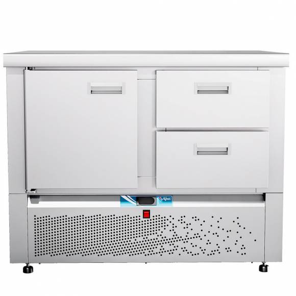 Стол холодильный низкотемпературный Абат СХН-70Н-01 (дверь, ящик 1/2) без борта
