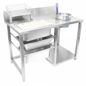 Стол для панировки с ручным просеиванием Robolabs SR-P1-120 Стол для панировки с ручным просеиванием Robolabs SR-P1-120