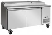 Стол холодильный саладетта 2-дверный доп. отделение (6+3)хGN1/3 Koreco TPP67(TPP2) передвижн. 8765