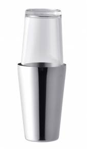 Шейкер Бостон 450/850мл 287мм со стеклянным стаканом нерж. MGSteel 69790 Шейкер Бостон 450/850мл 287мм со стеклянным стаканом нерж. MGSteel 69790