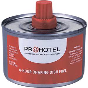 Топливо для мармитов на 6 часов горения 265г ProHotel ZTPW-6H 0,21л