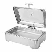 Мармит электрический 7,6л, 1/1, 65мм с обзорным стеклом, "KINGO-HOTEL" E20104---KINGO