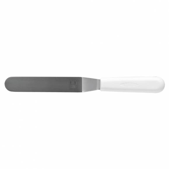 Нож-лопатка кондитерская металлическая с пластиковой ручкой, изогнутая, 20 см, P.L. GS-10508-200FSAK