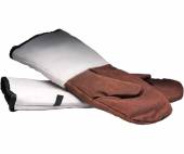 Рукавицы для пекарей 430мм Martellato (с длинным манжетом замшевые) 4566