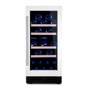 В Винный шкаф компрессорный встраиваемый DUNAVOX DAU-32.78DW 2 температурные зоны