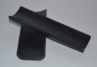 Подставка -лодочка под салфетки в рулонах черные 