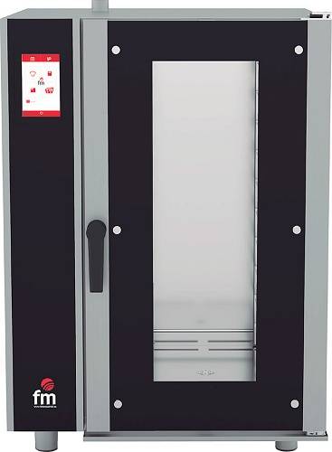 В Пароконвектомат эл. FM Industrial RXB-610 SMART SCS-V7  10 уровней 600х400 или GN1/1