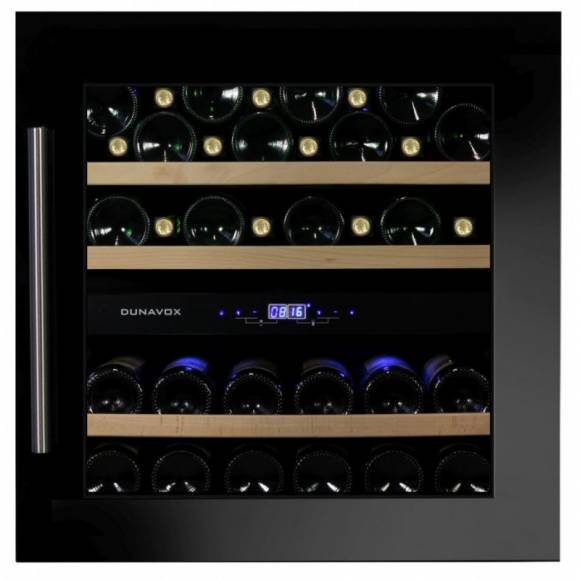 В Винный шкаф компрессорный встраиваемый DUNAVOX DAB-36.80DB 2 температурные зоны В Винный шкаф компрессорный встраиваемый DUNAVOX DAB-36.80DB 2 температурные зоны