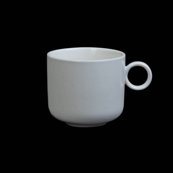Чашка чайная 280мл Corone Rosenthal Hotel фарфор белый LQ-QK15199 фк9211