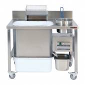 Стол для панировки с автоматическим просеиванием Robolabs SR-P1-1A Стол для панировки с автоматическим просеиванием Robolabs SR-P1-1A