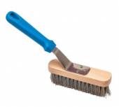 Щетка для гриля 150х40мм стальная щетина, ручка пластик Gimetal  AC-SPGT Щетка для гриля 150х40мм стальная щетина, ручка пластик Gimetal  AC-SPGT