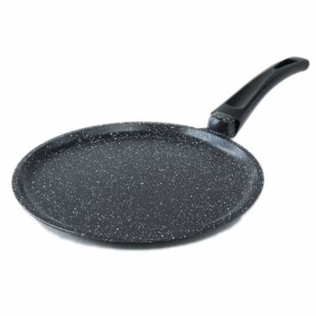 Сковорода для блинов d=24 см. h=1,7 см. 0,65 л. алюм. с антиприг.покрыт. в крапинку /1/