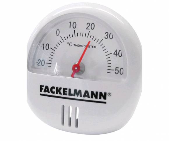 Термометр 60мм круглый (-20...+50С) на магните Fackelmann 16375 /10/200/