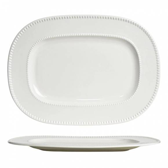 Блюдо прямоугольное 330*245 мм фарфор NOBLE LUXE 307014A Блюдо прямоугольное 330*245 мм фарфор NOBLE LUXE 307014A