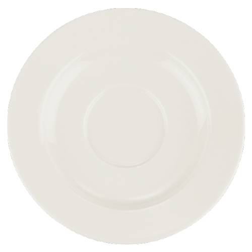 Блюдце кофейное 12см фарфор Banquet White Bonna /6/ BNC 02 KT