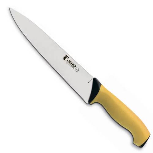 Нож кухонный Шеф TR 23 см Jero желтая рукоять 5900TRY
