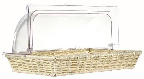 Крышка для хлебной корзинки 415х280мм прямоугольная пластик прозрачный CV02  кт1929 Крышка для хлебной корзинки 415х280мм прямоугольная пластик прозрачный CV02  кт1929