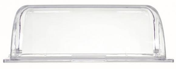 Крышка для хлебной корзинки 415х280мм прямоугольная пластик прозрачный CV02  кт1929