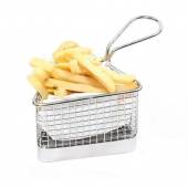 Емкость для закусок сетчатая треугольная 11см h8см, нерж. Maco BSK215NM