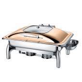 Чафинг-диш Crazy Pan CP-CHD016RG розовое золото Чафинг-диш Crazy Pan CP-CHD016RG розовое золото