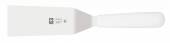 Лопатка 26,5 см. изогнутая раб. часть 10,5*5 см. нерж. с пластик. ручкой, белая Icel Лопатка 26,5 см. изогнутая раб. часть 10,5*5 см. нерж. с пластик. ручкой, белая Icel