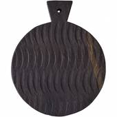 Доска для подачи Q106C-01B; дуб; D=240,H=25мм; черный Доска для подачи Q106C-01B; дуб; D=240,H=25мм; черный