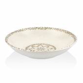 Тарелка глубокая 1300мл 250мм фарфор,серия Tessera By Bone TN-TS-FL-25-CK /6/ Тарелка глубокая 1300мл 250мм фарфор,серия Tessera By Bone TN-TS-FL-25-CK /6/