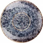 Блюдце «Стоун» D=150 H=24мм  фарфор; сине-серый 03024283 A8106W621 /1/72/