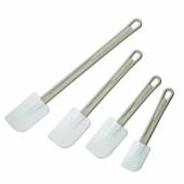 Лопатка кухонная (до 220 С); силикон, полиамид; L=350/110, B=70мм; серый, белый Paderno 12915-35 Лопатка кухонная (до 220 С); силикон, полиамид; L=350/110, B=70мм; серый, белый Paderno 12915-35