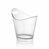 Ведро для шампанского 4 л. поликарбонат 260*200/160*130 мм. h=280 мм. с ручкой прозрачное GP 76883 Ведро для шампанского 4 л. поликарбонат 260*200/160*130 мм. h=280 мм. с ручкой прозрачное GP 76883